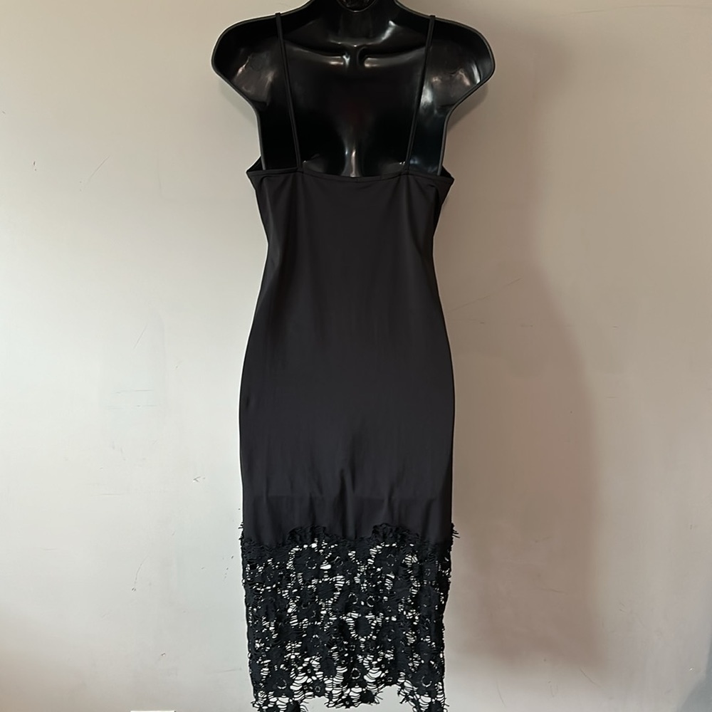 Free People laced Bodycon Slip Dress Medium Nwot Small - Picture 6 of 12